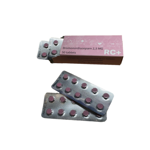 Bromonordiazepam-Blister Bromonordiazepam 2.5 MG Pellets